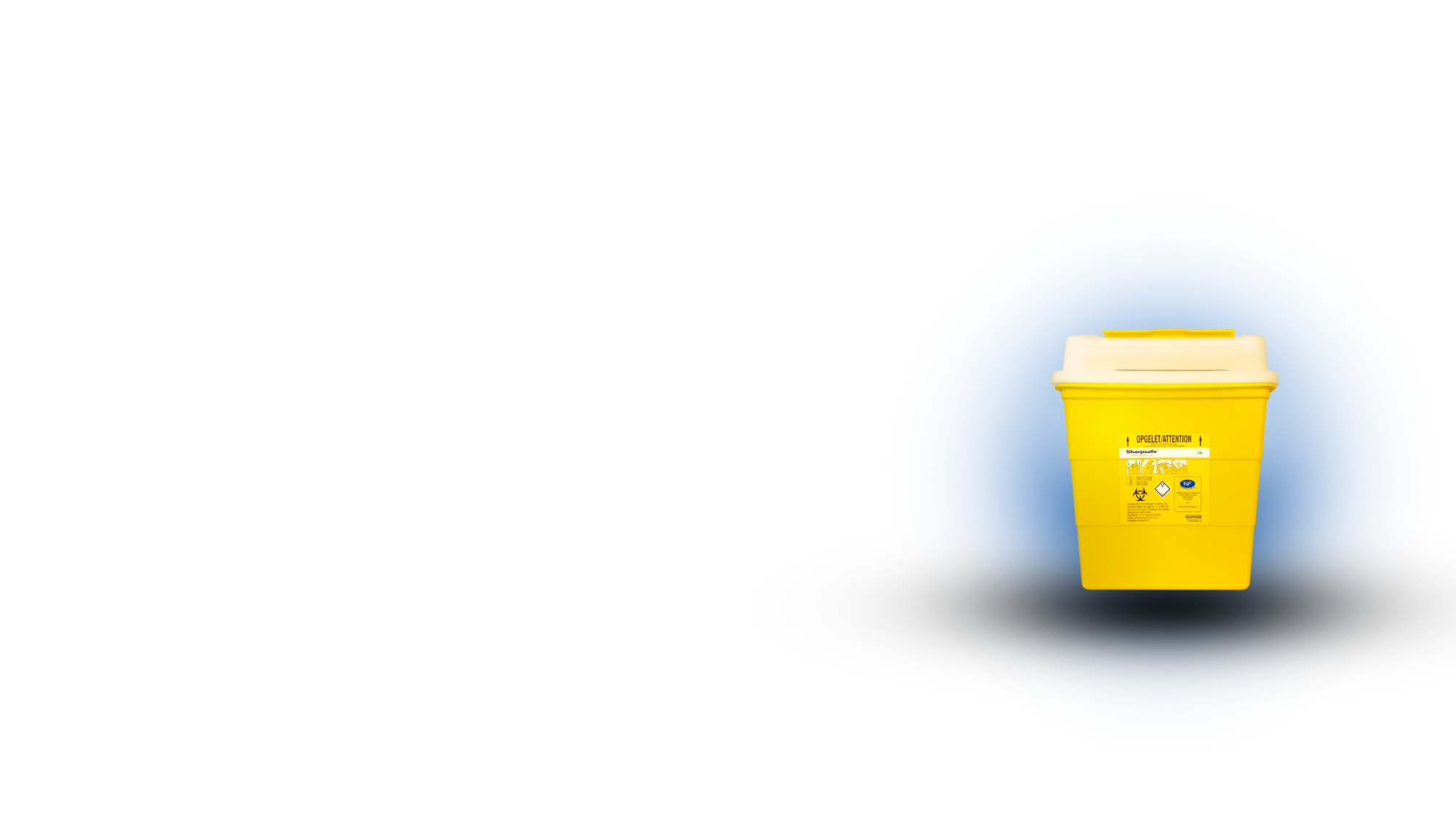 Sharpsafe slider 1 bezpečnostní bedna na odpad