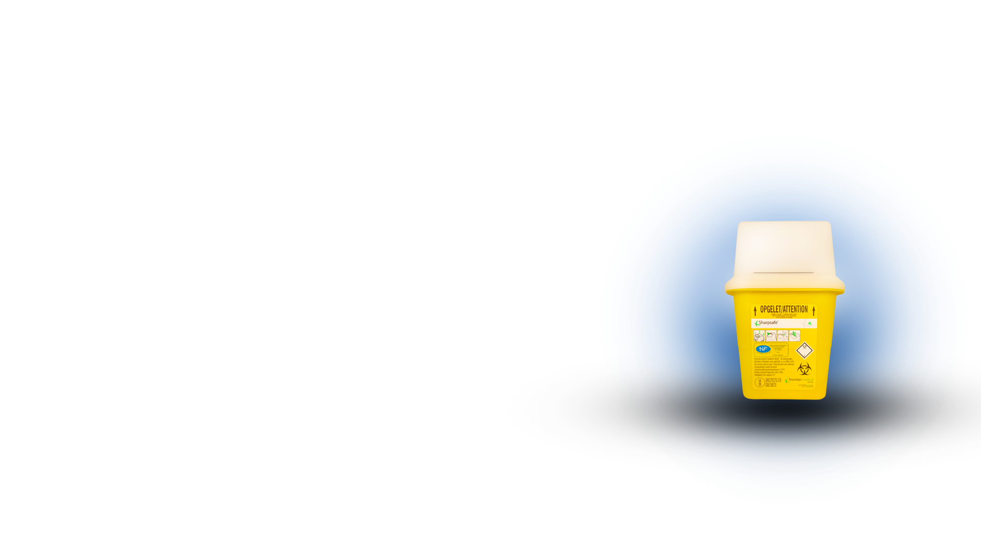 SHARPSAFE slider 02 bezpečnostní obal na odpad